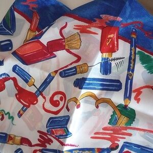 Vintage AVON scarf and charm bracelet